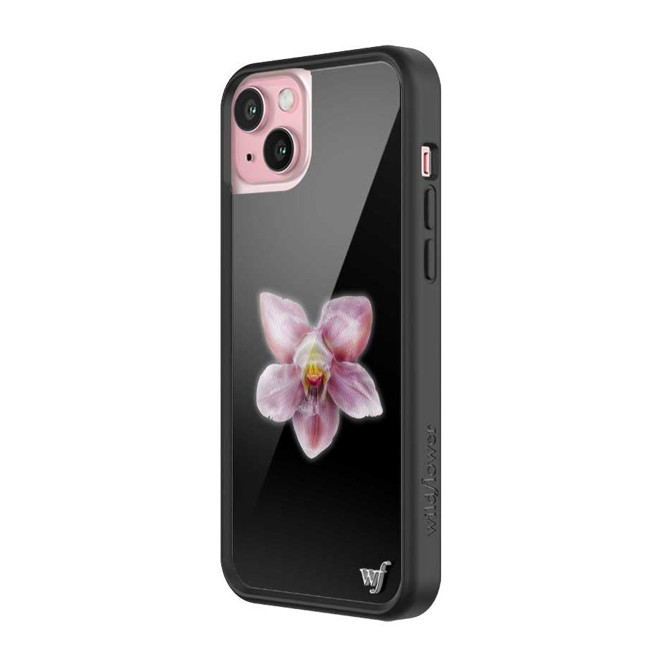Orchid | Black iPhone Case