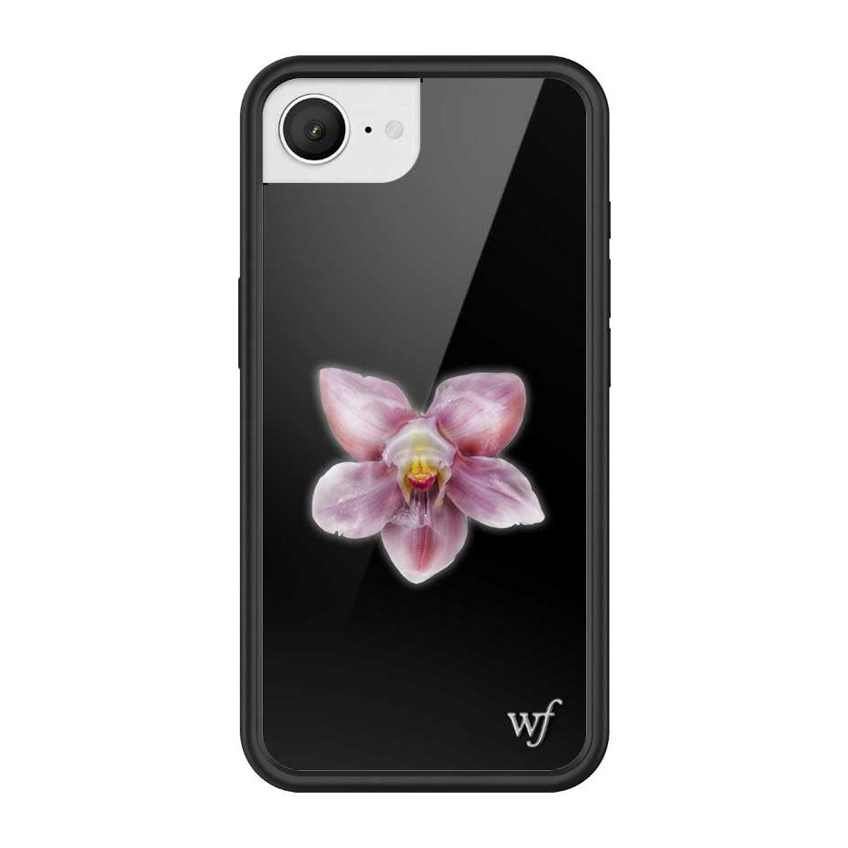 Orchid | Black iPhone Case