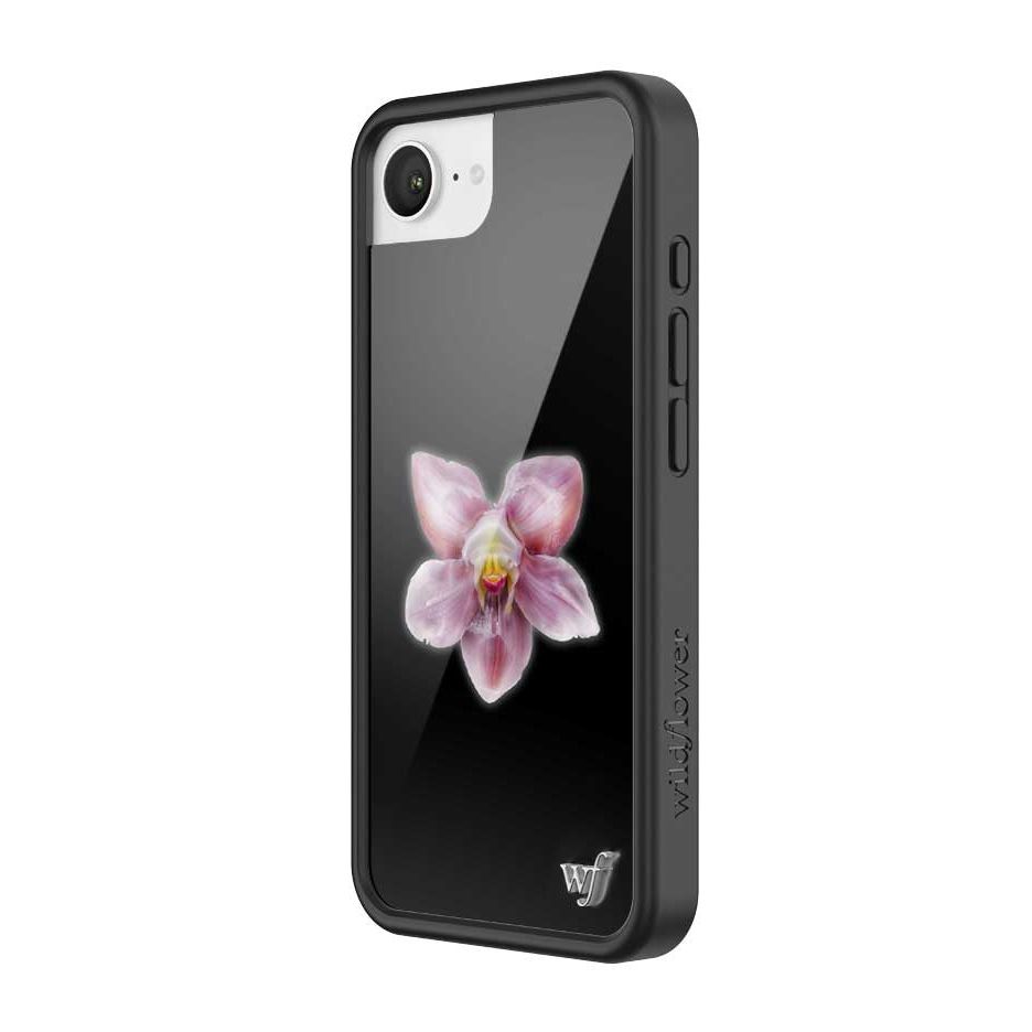 Orchid | Black iPhone Case