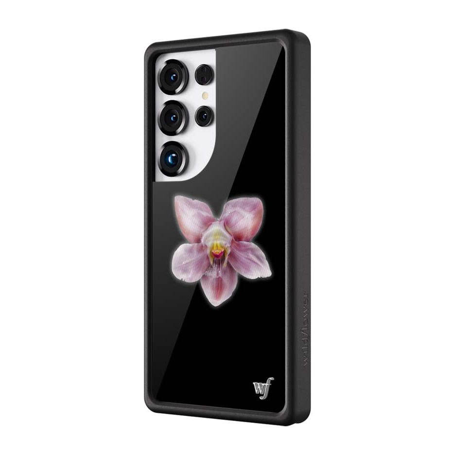 Orchid | Black Samsung Galaxy Case