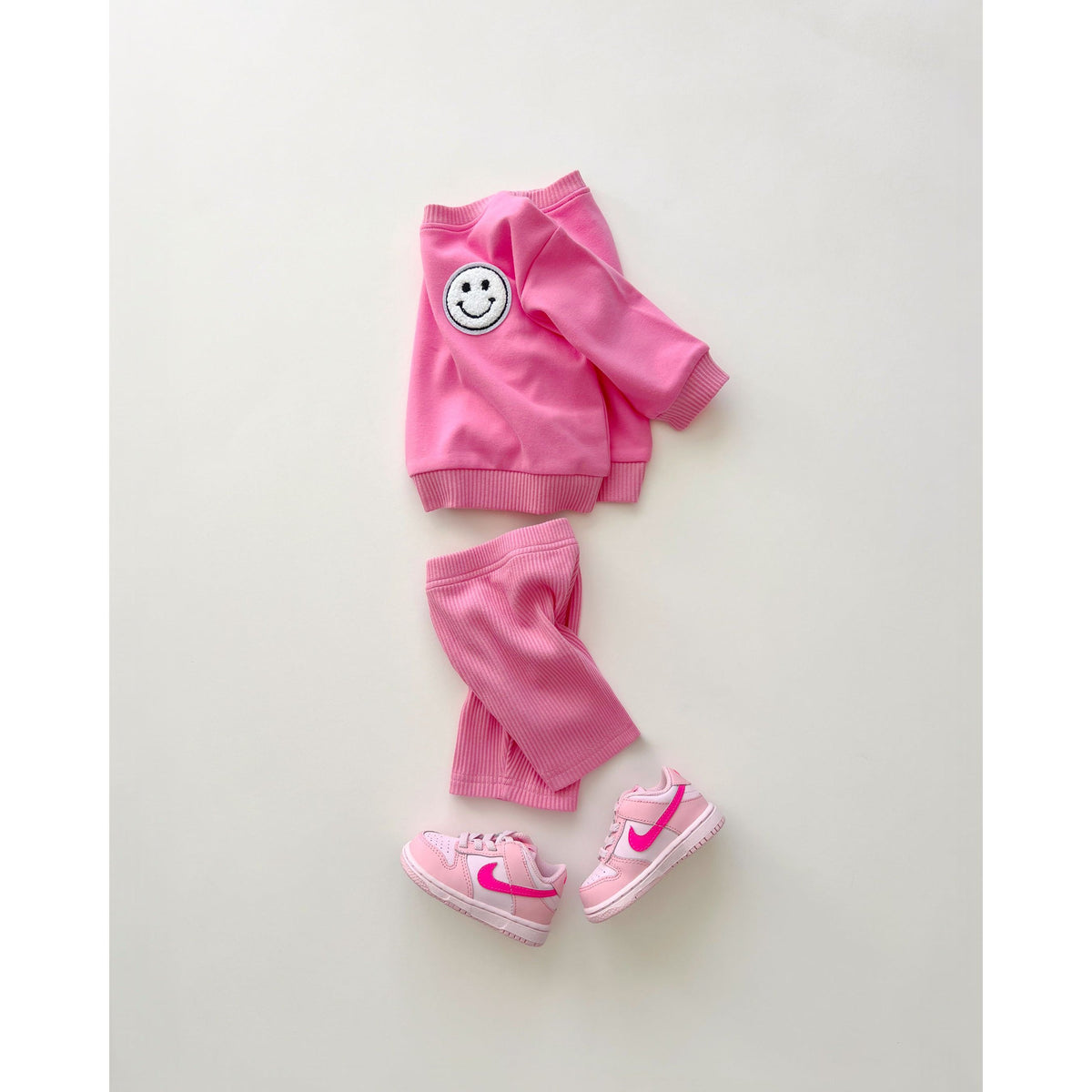 Biker Shorts Set | Pink