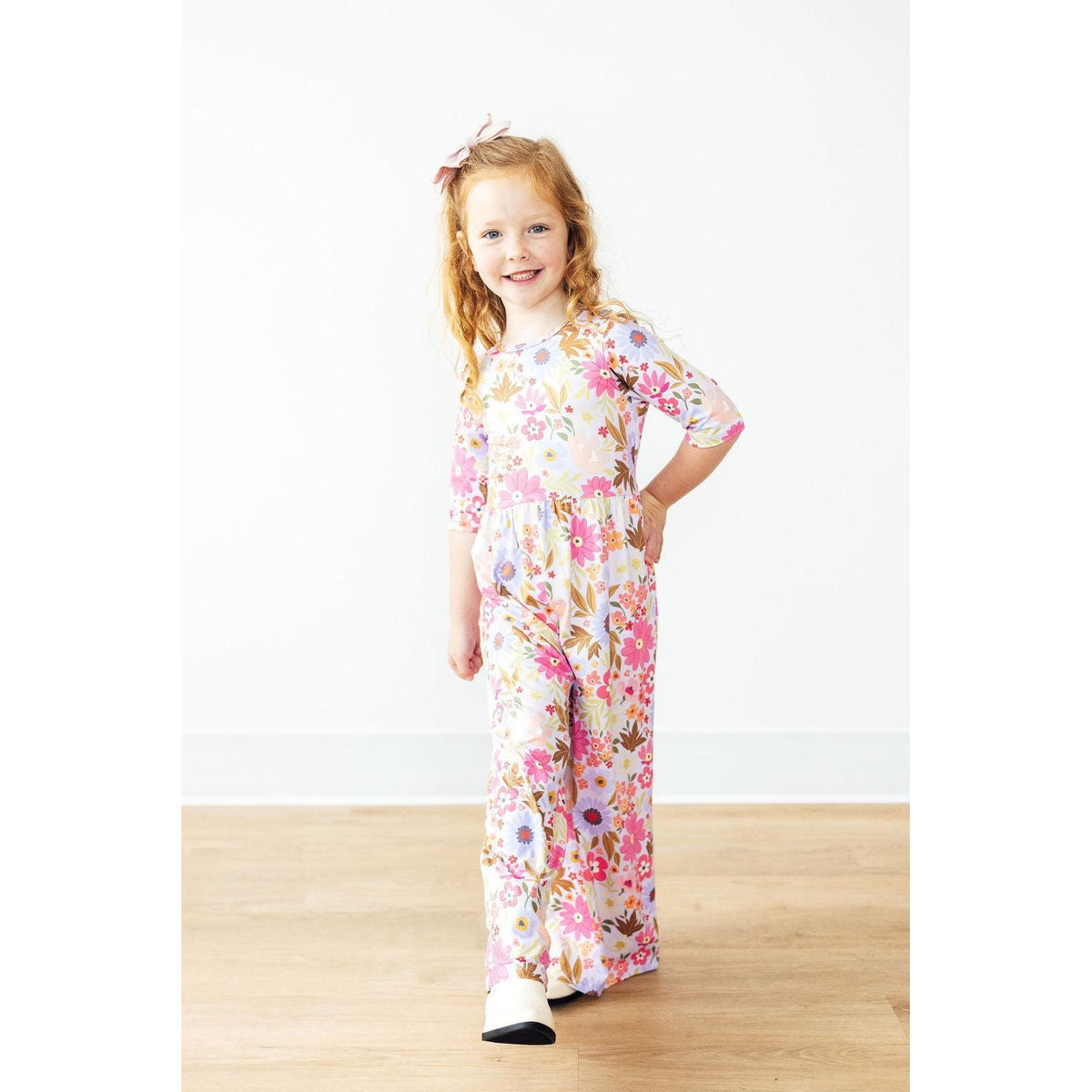 Fall Botanicals Wide Leg Jumpsuit