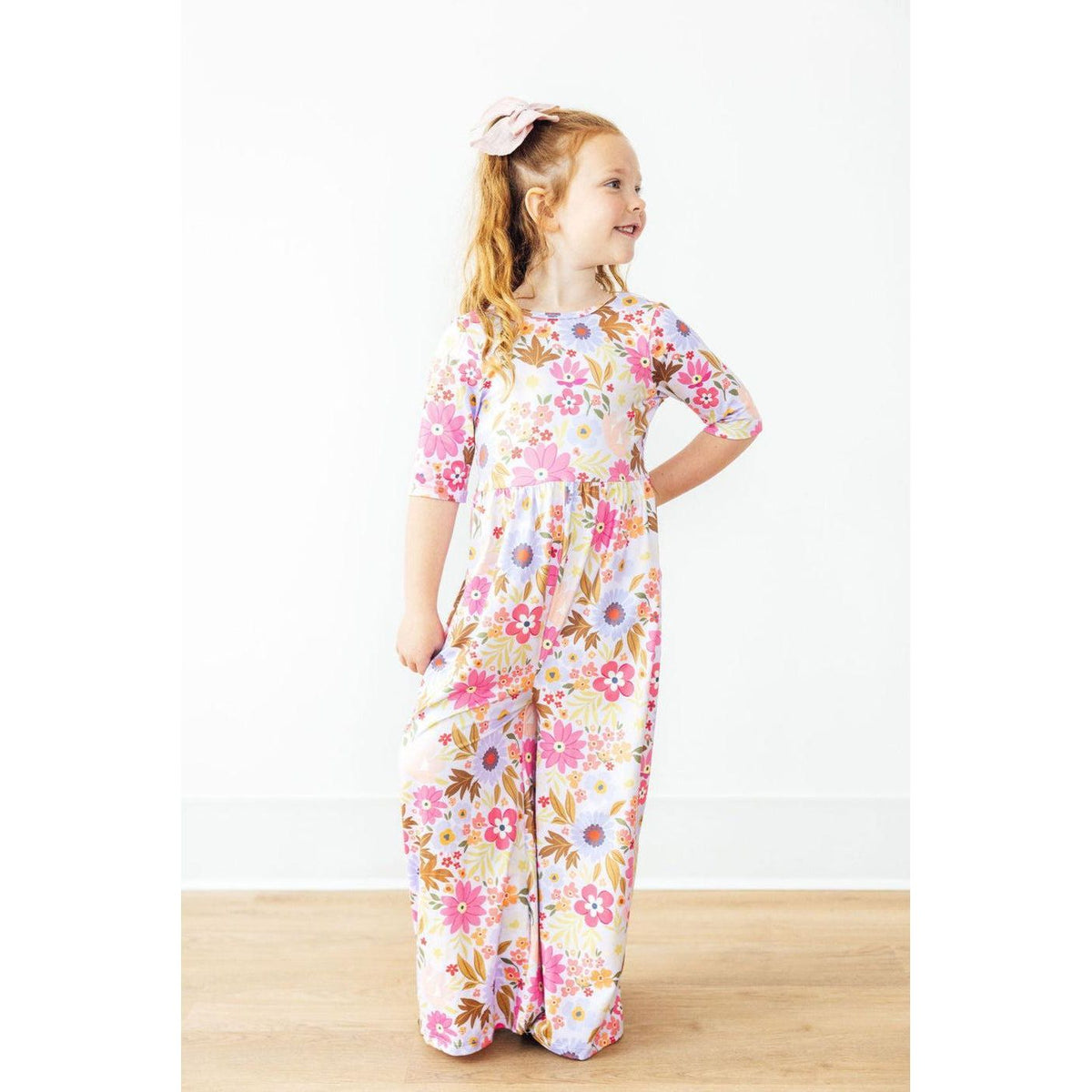 Fall Botanicals Wide Leg Jumpsuit