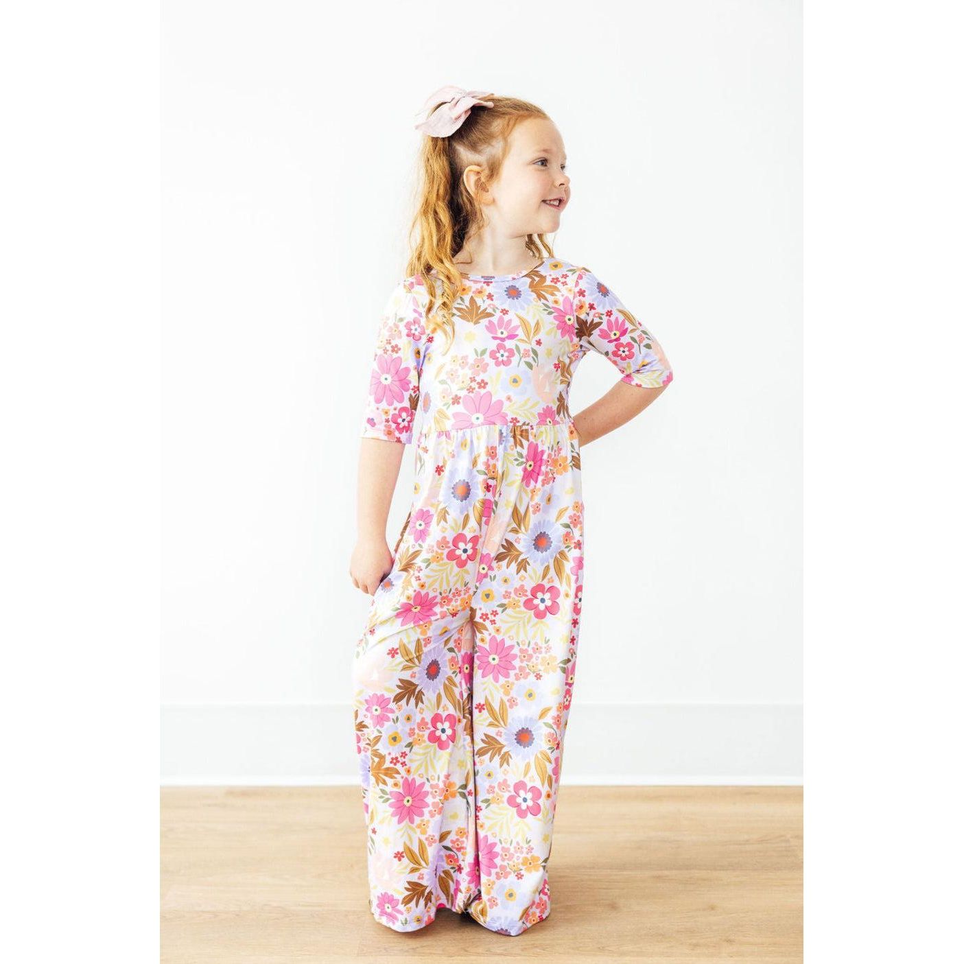 Fall Botanicals Wide Leg Jumpsuit