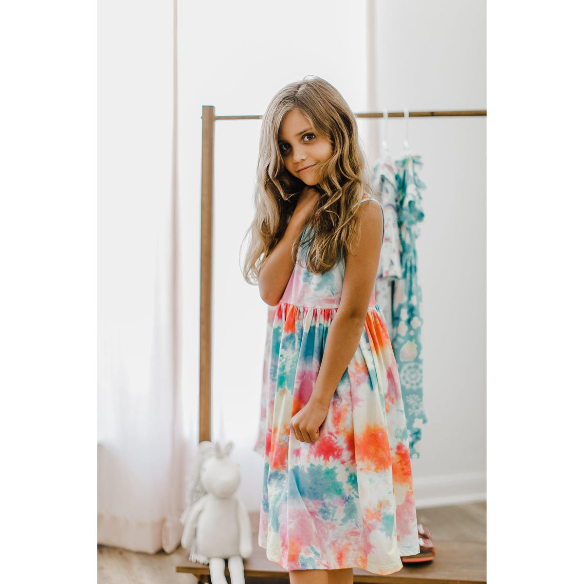 Far Out Tank Twirl Dress