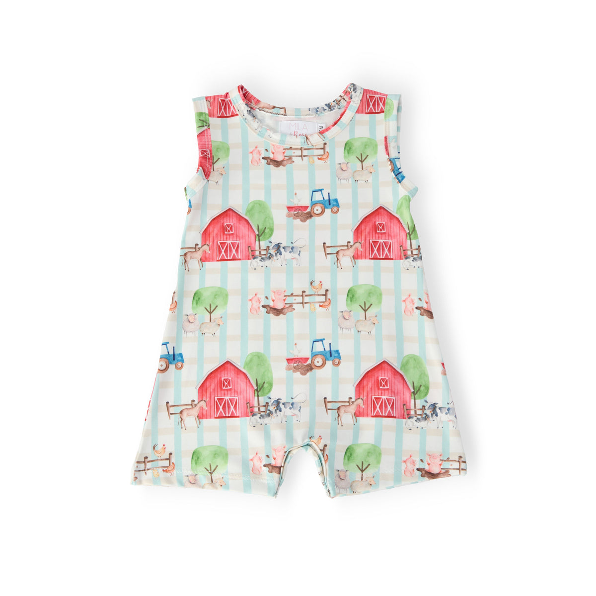 Farm Animals Shorty One-Piece
