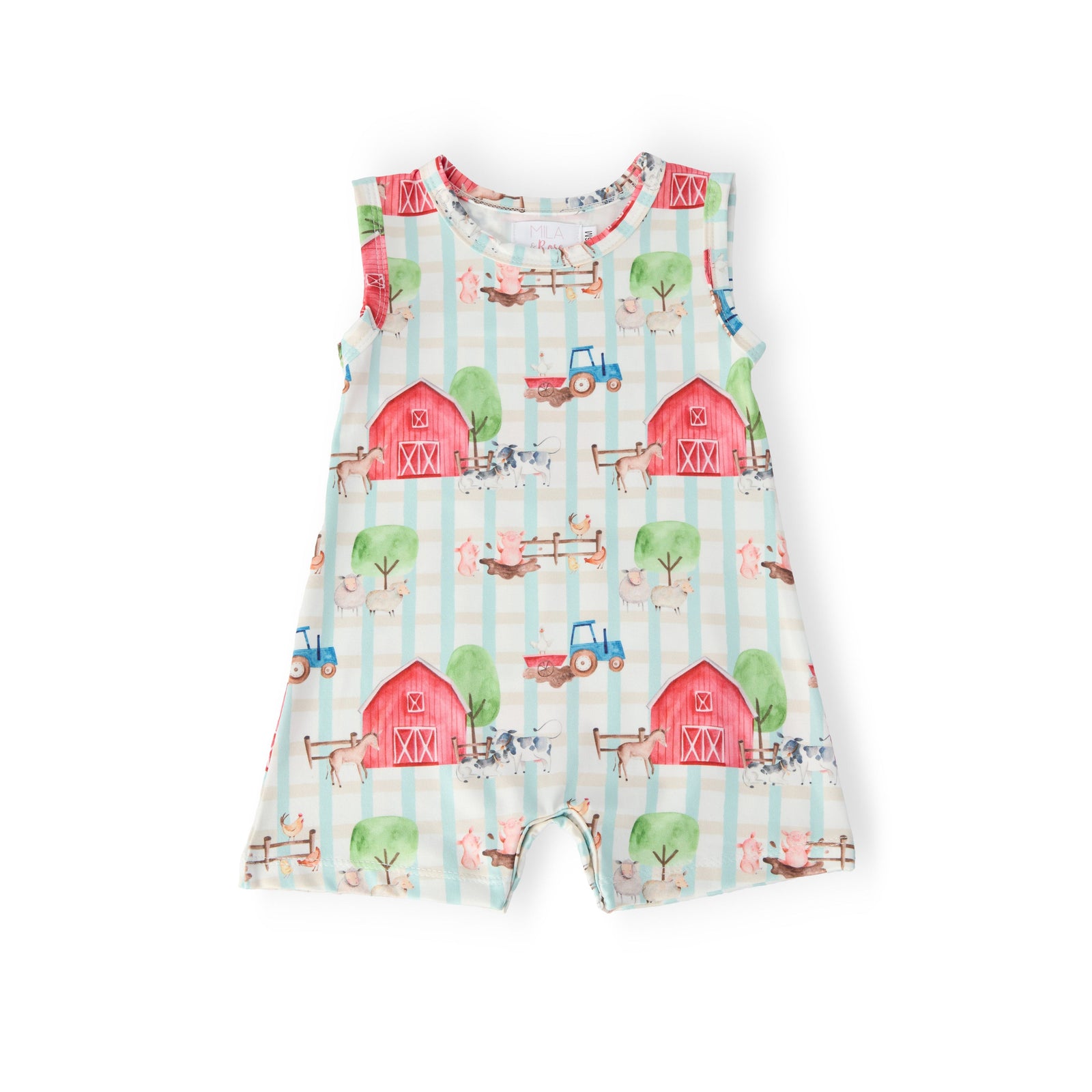 Farm Animals Shorty One-Piece
