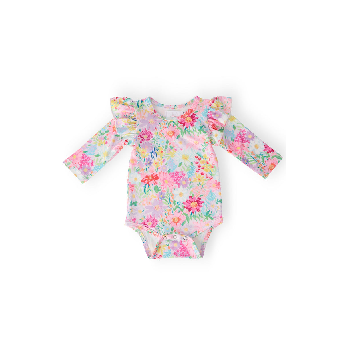 Field of Flowers L/S Flutter Bodysuit