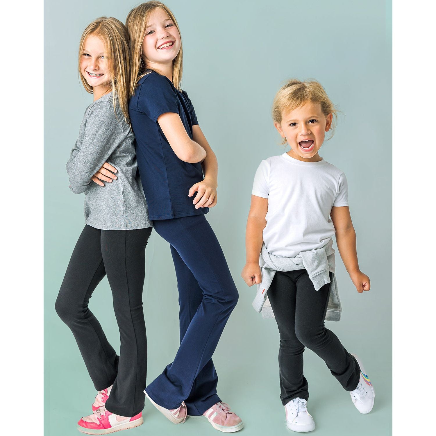 The Organic Flare Legging [Navy]