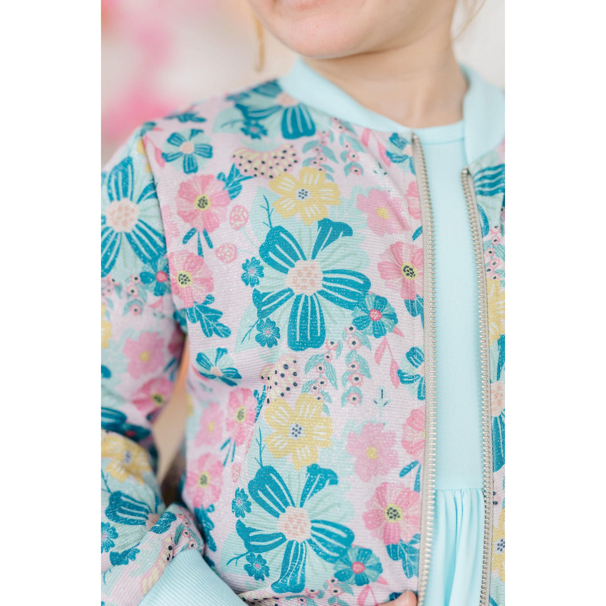 Floral Garden Shimmer Jacket