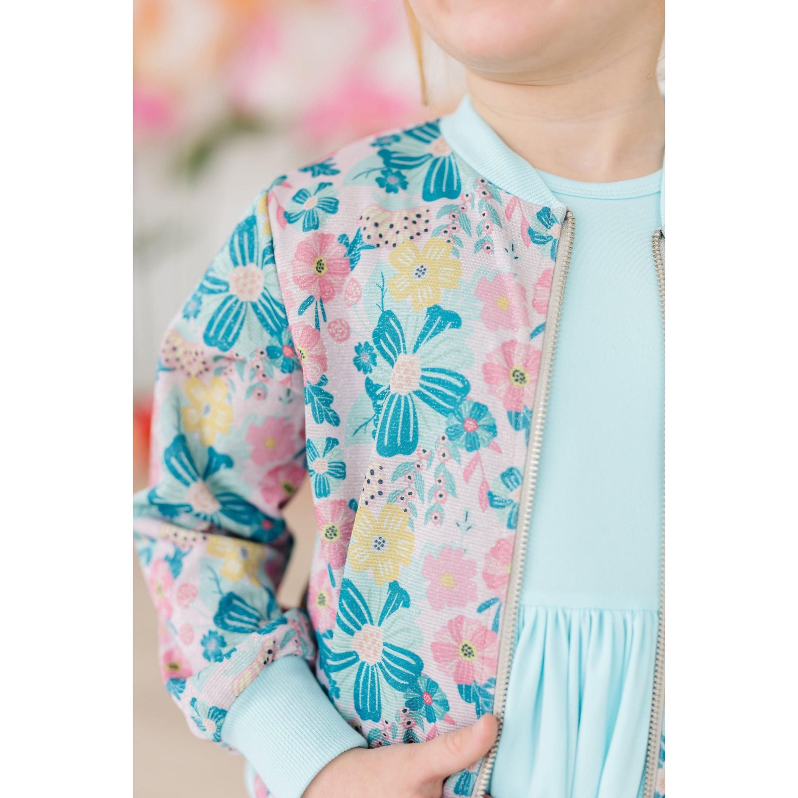 Floral Garden Shimmer Jacket