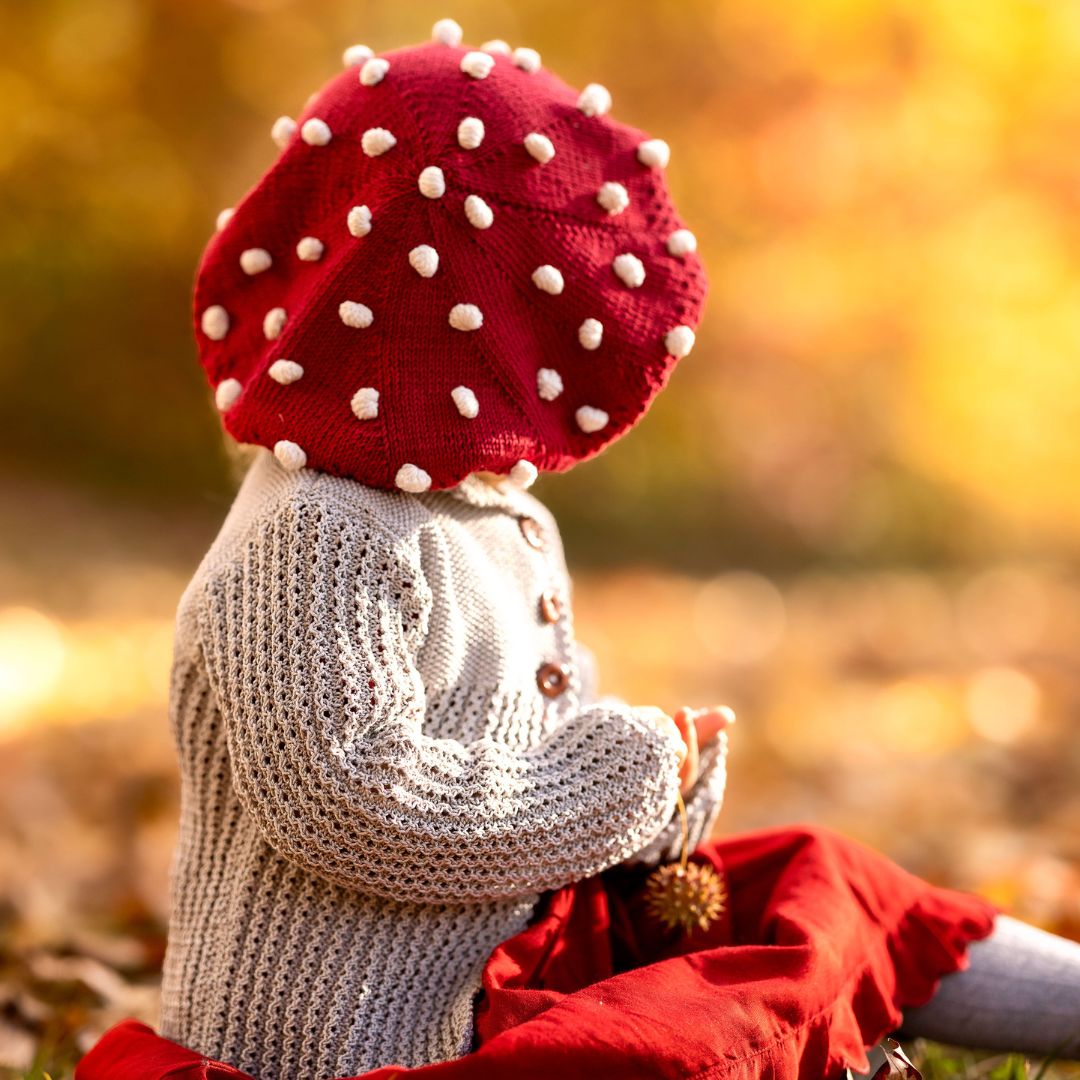 Popcorn Knit French Beret