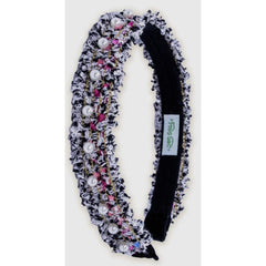 confetti pearl headband | tweed pearl