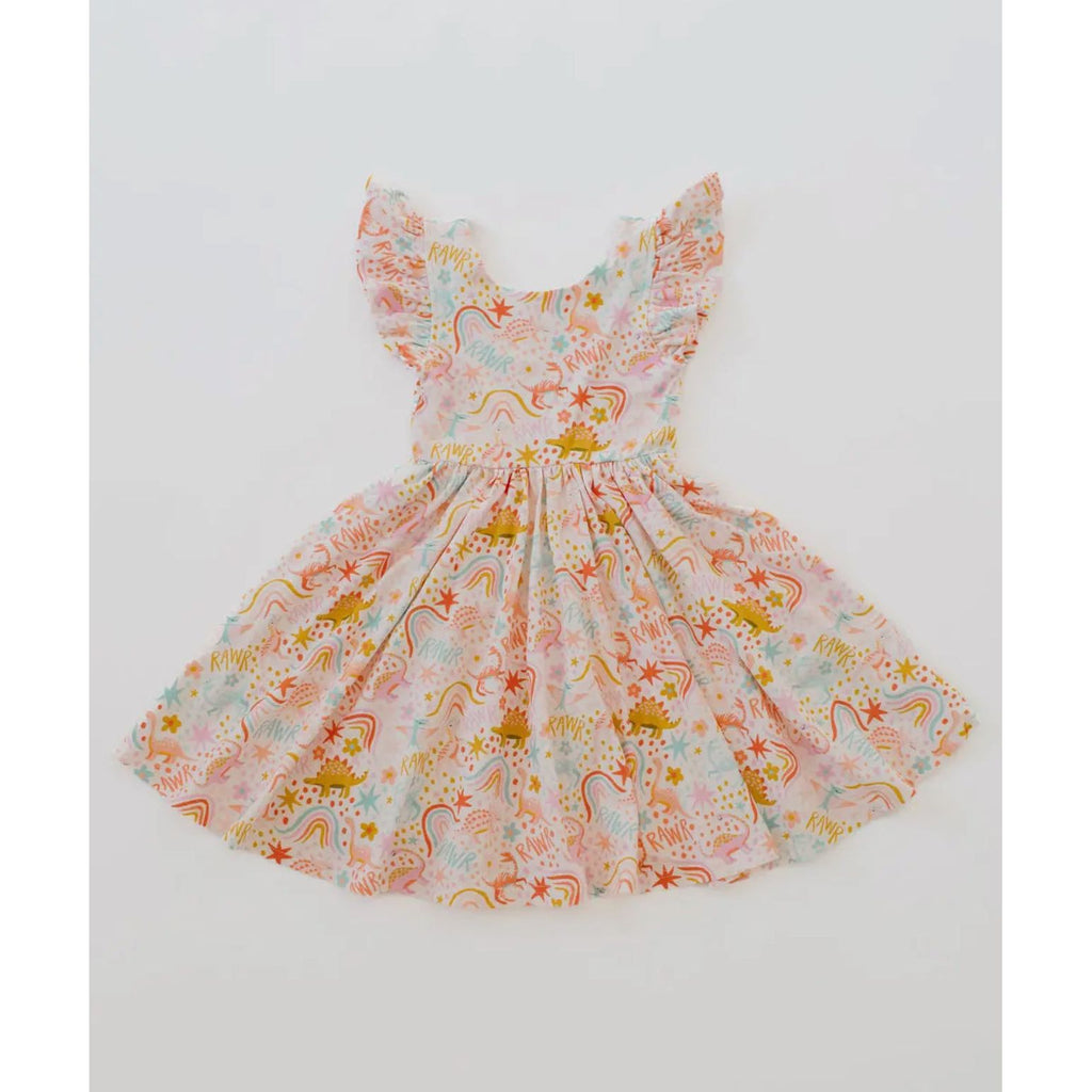 Olivia twirl dress dress | dreamy dino