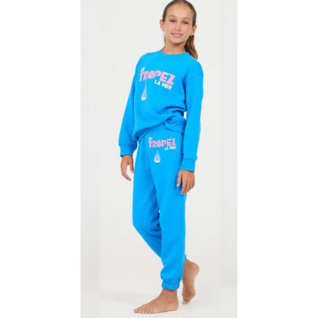 st. tropez sweatpants | blue