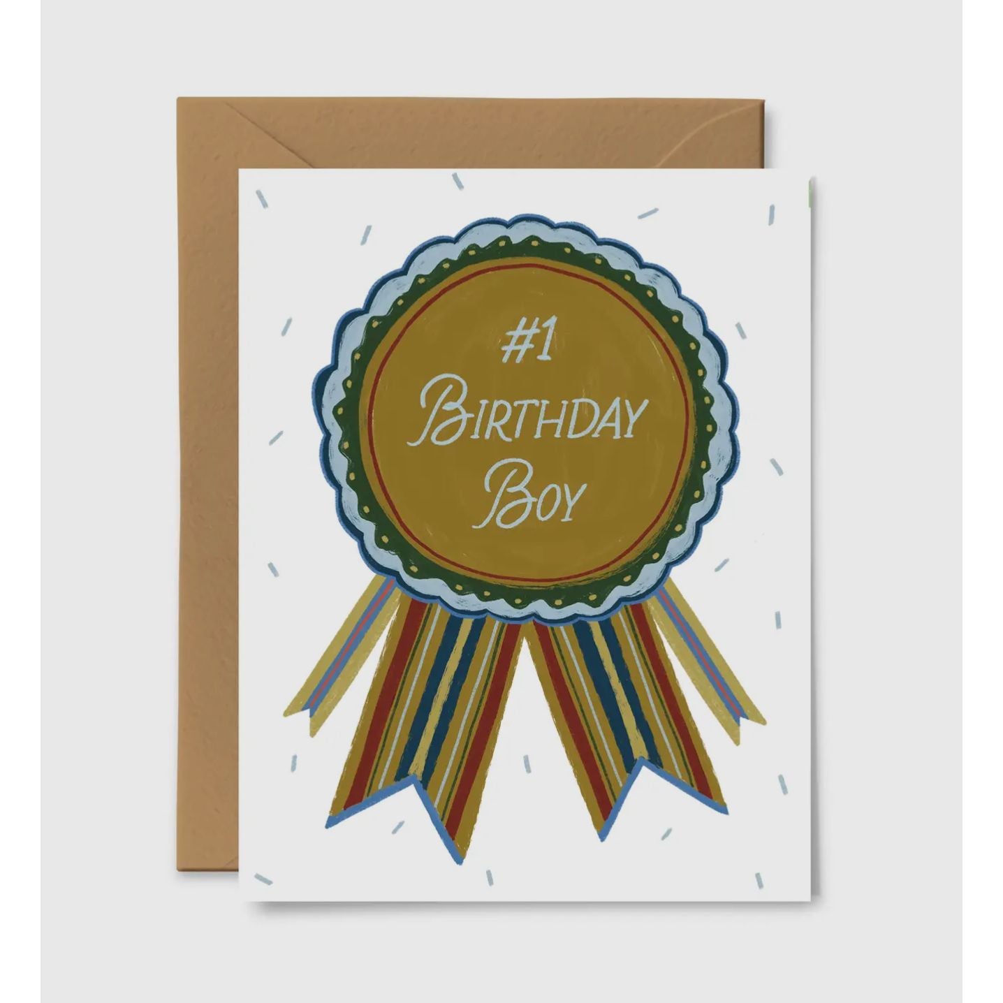 birthday boy ribbon card