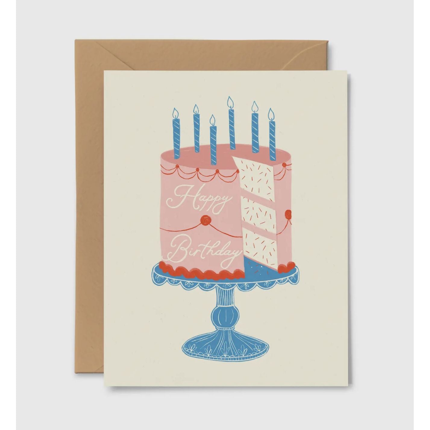 birthday cake card