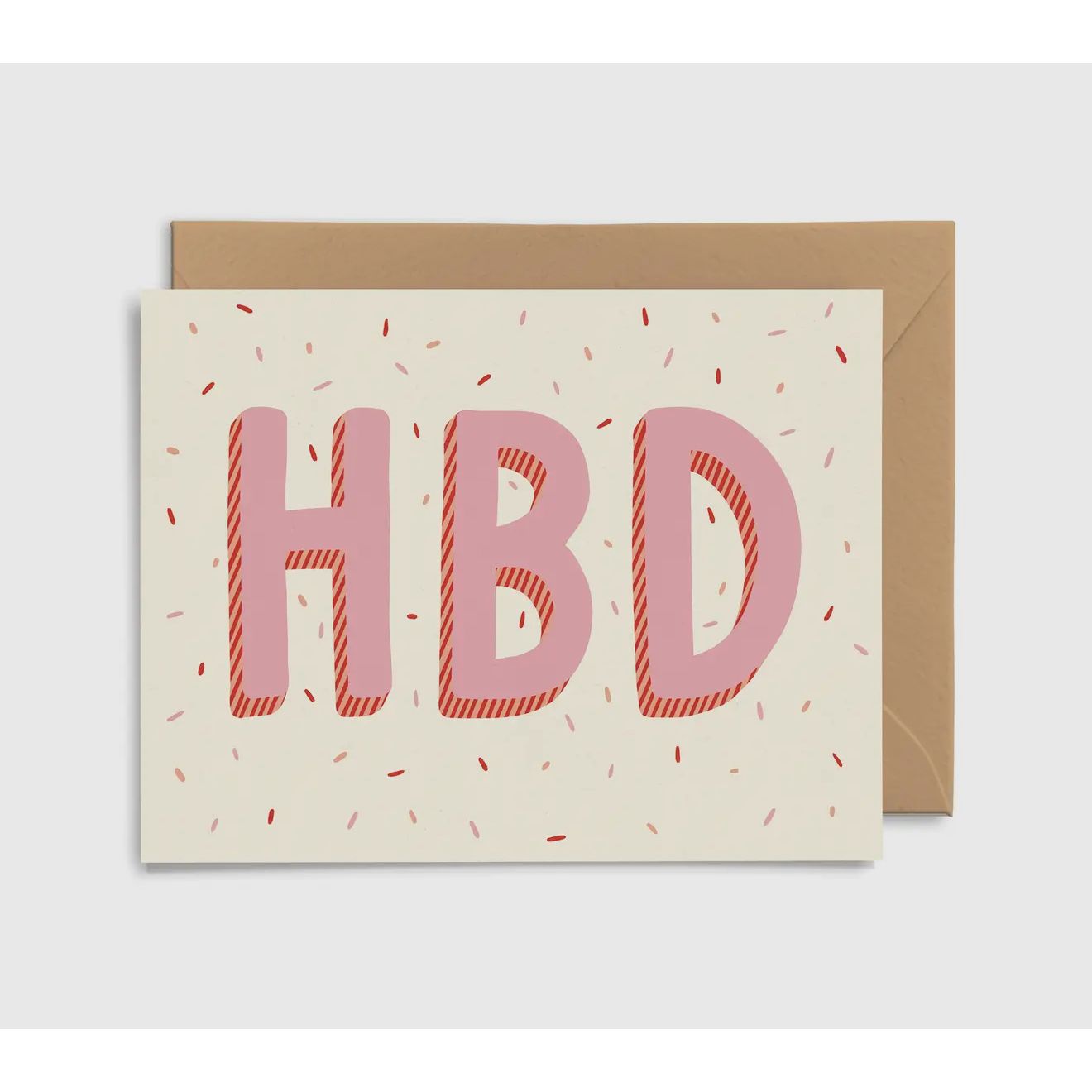 hbd sprinkles card