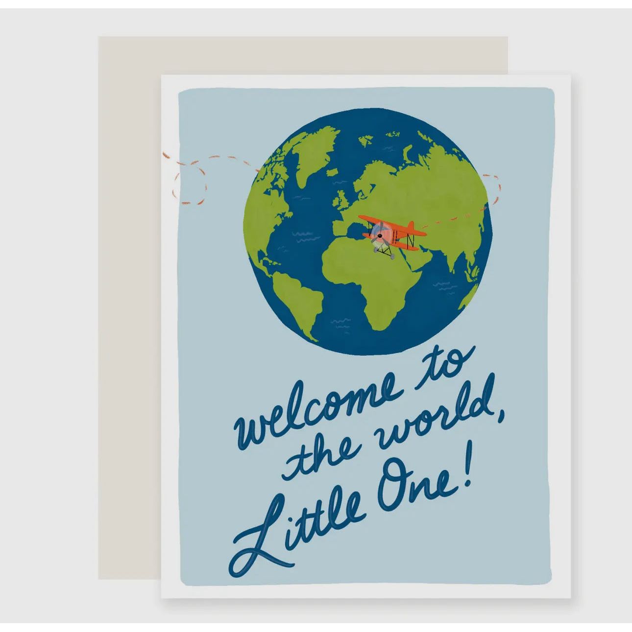 welcome to the world baby card