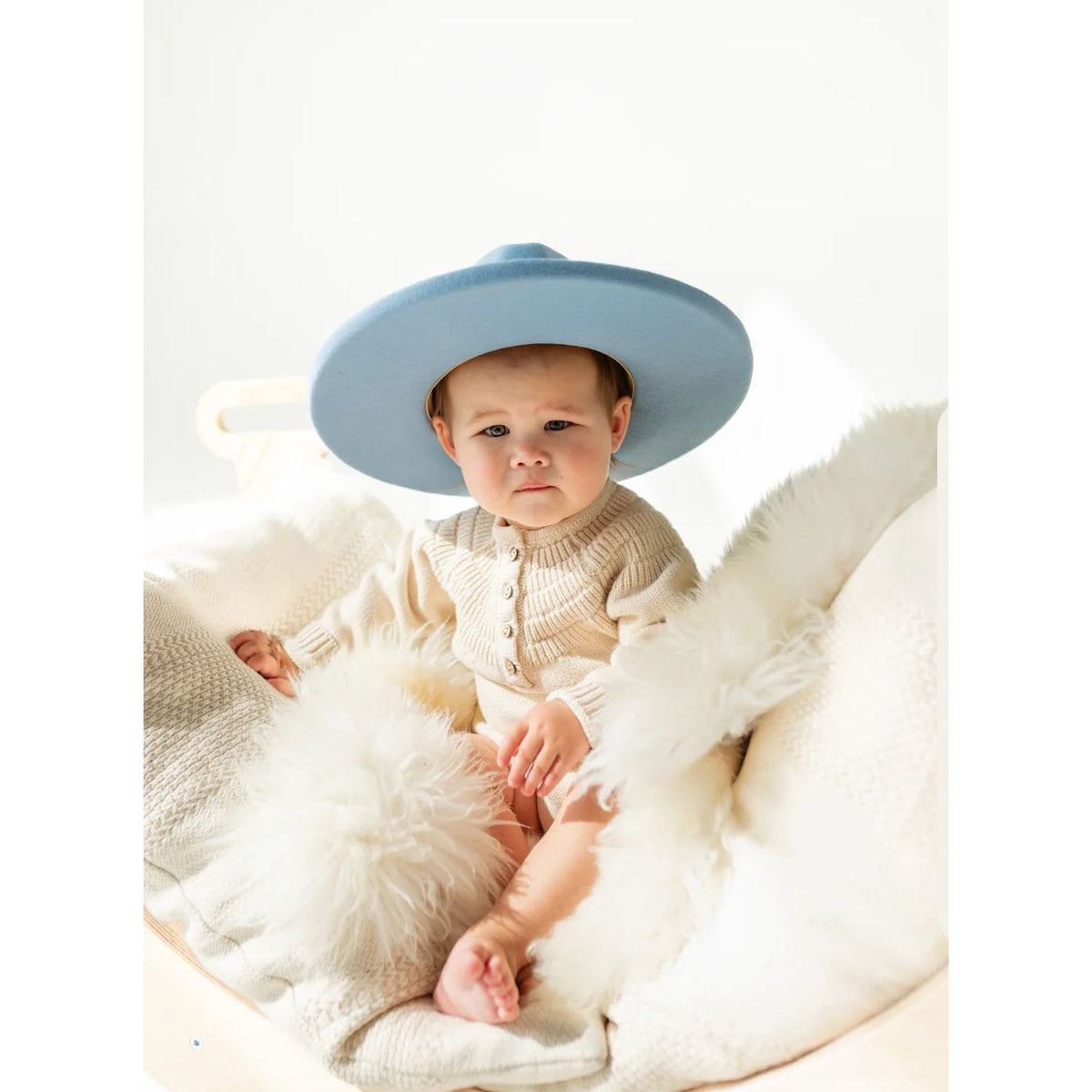 the madeline hat in blue