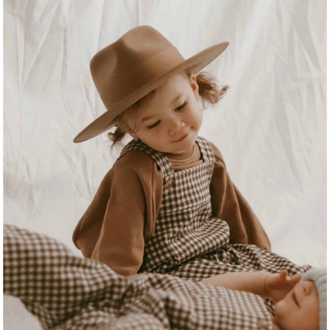 the ford hat in brown