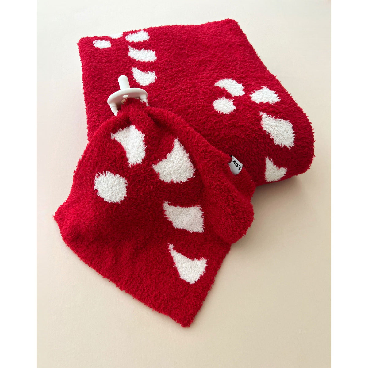 Fuzzy Blanket | Candy Cane