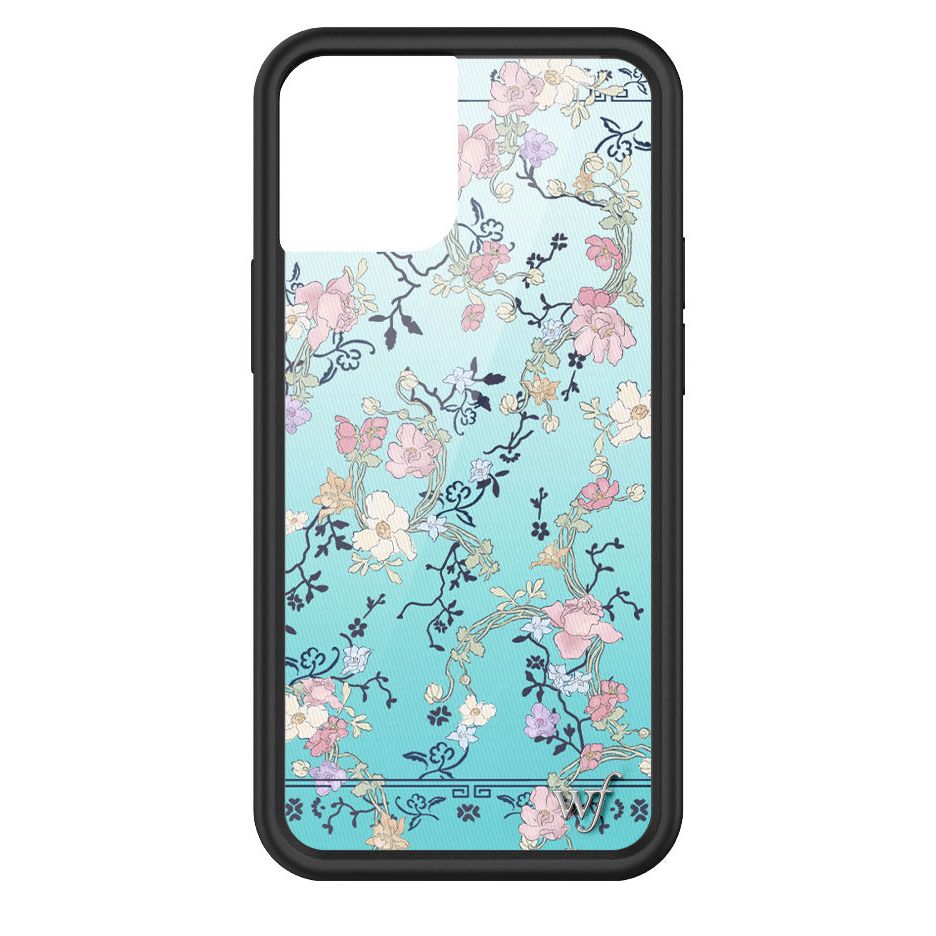 Gallery Girlie Blue iPhone Case