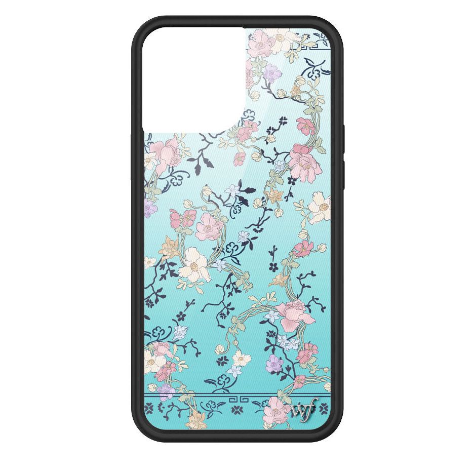 Gallery Girlie Blue iPhone Case