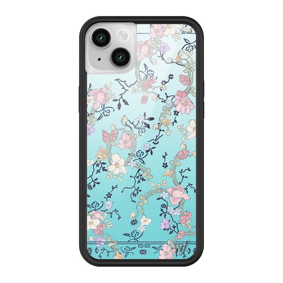Gallery Girlie Blue iPhone Case