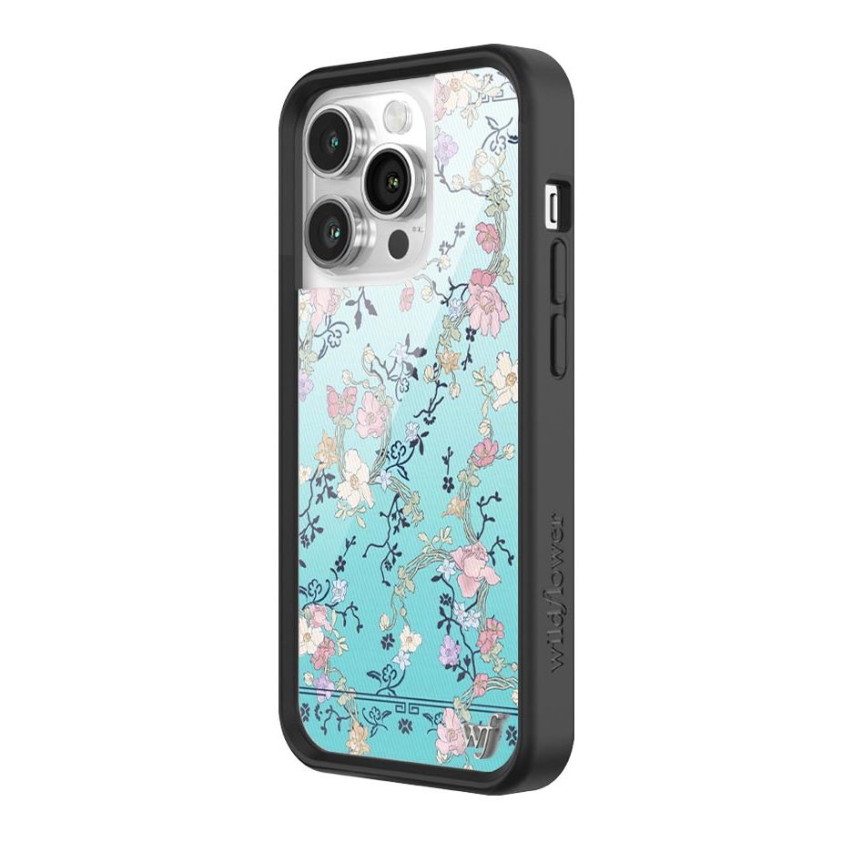 Gallery Girlie Blue iPhone Case