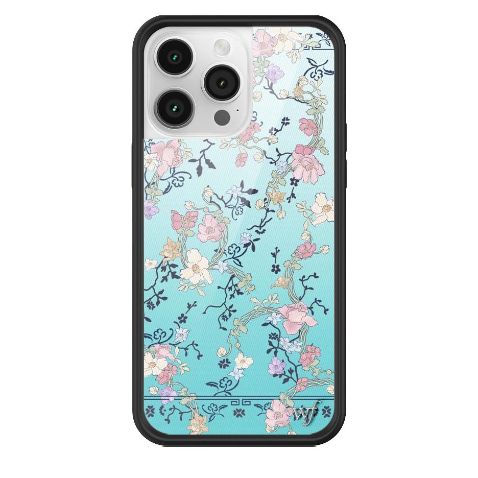 Gallery Girlie Blue iPhone Case
