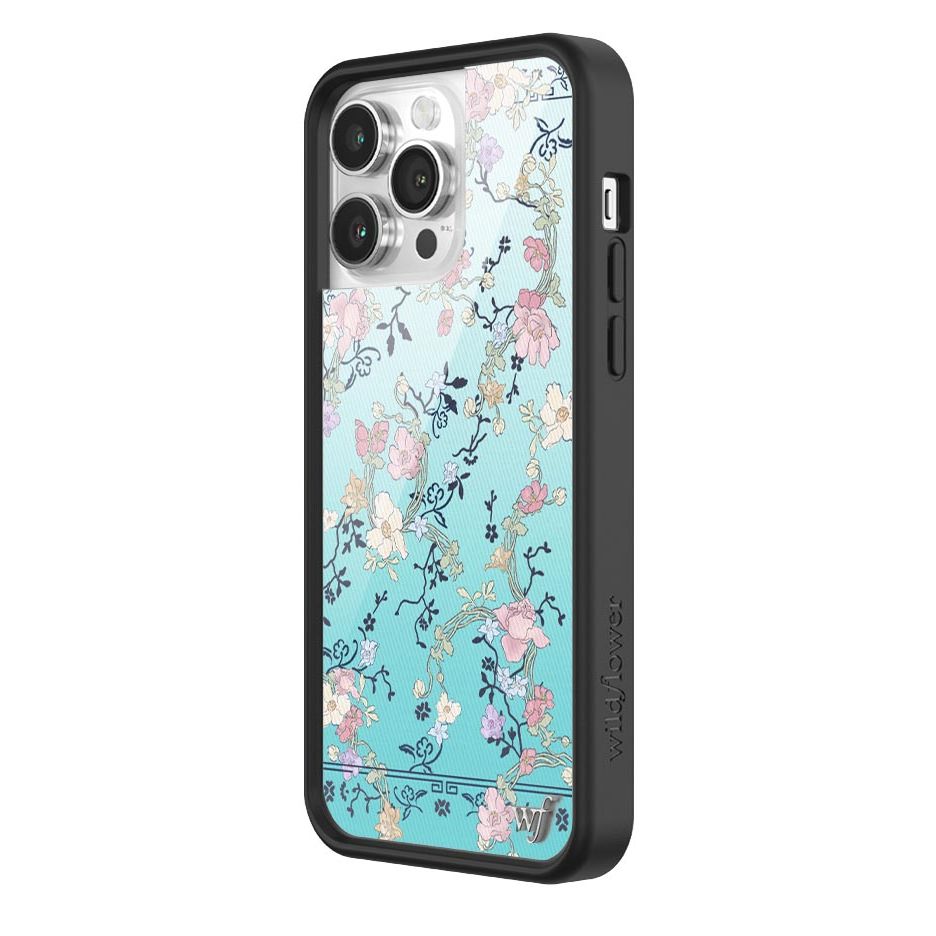 Gallery Girlie Blue iPhone Case