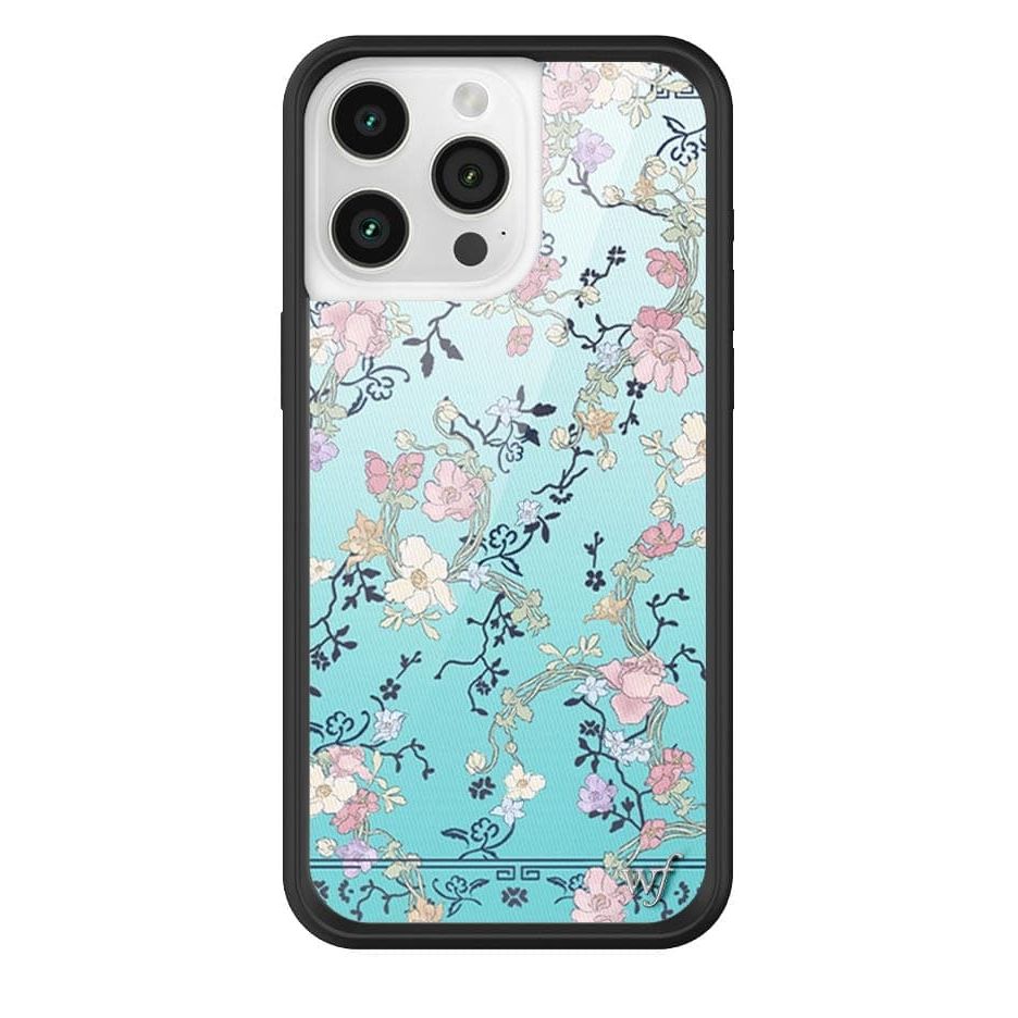 Gallery Girlie Blue iPhone Case