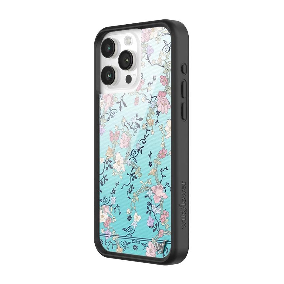 Gallery Girlie Blue iPhone Case