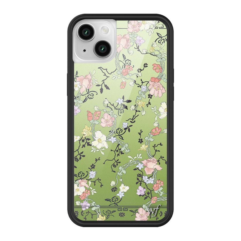 Gallery Girlie Green iPhone Case