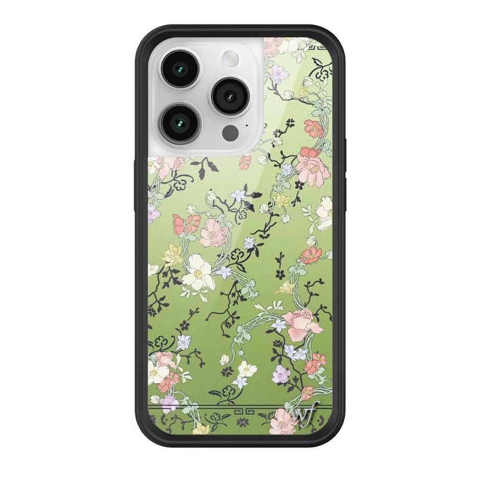 Gallery Girlie Green iPhone Case