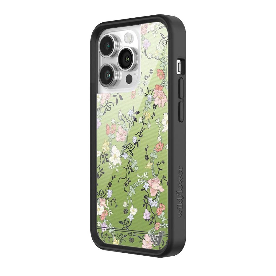 Gallery Girlie Green iPhone Case