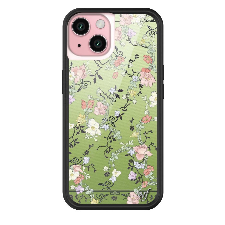 Gallery Girlie Green iPhone Case