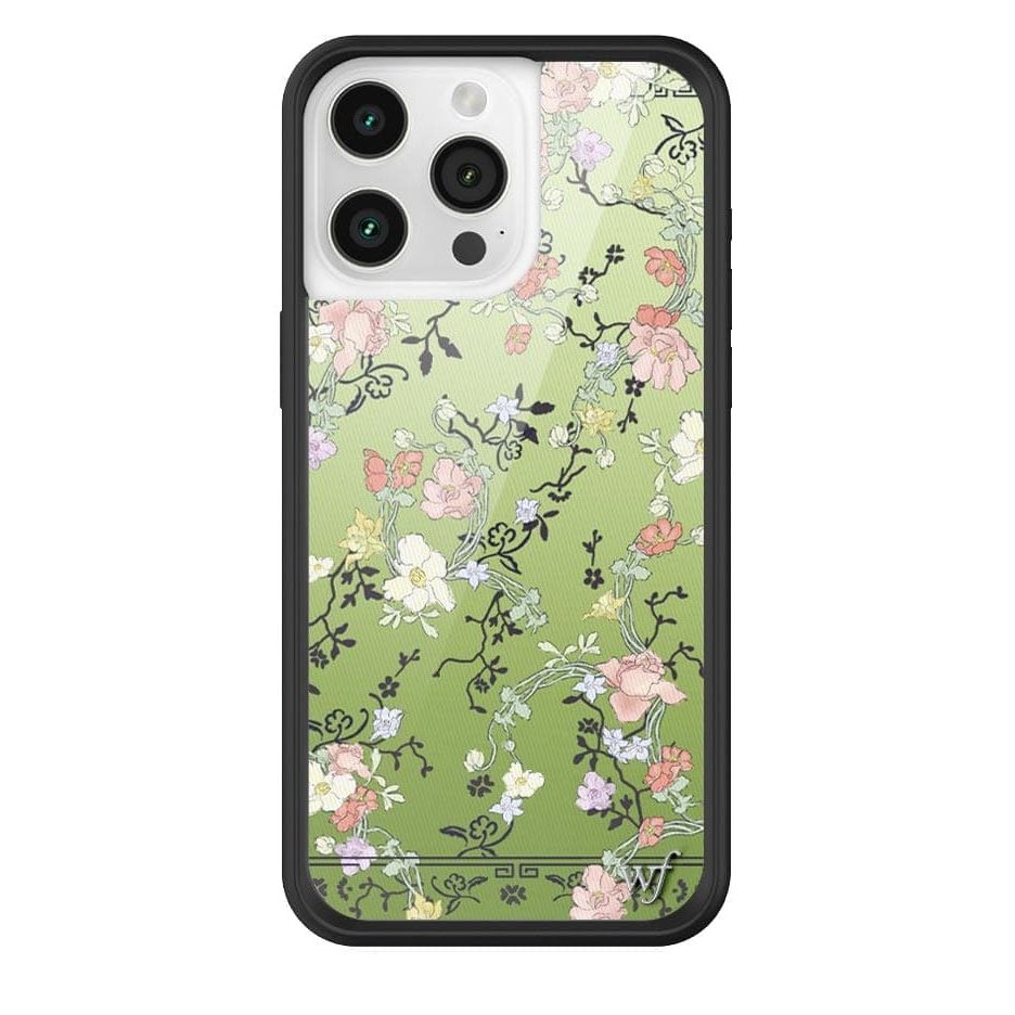 Gallery Girlie Green iPhone Case