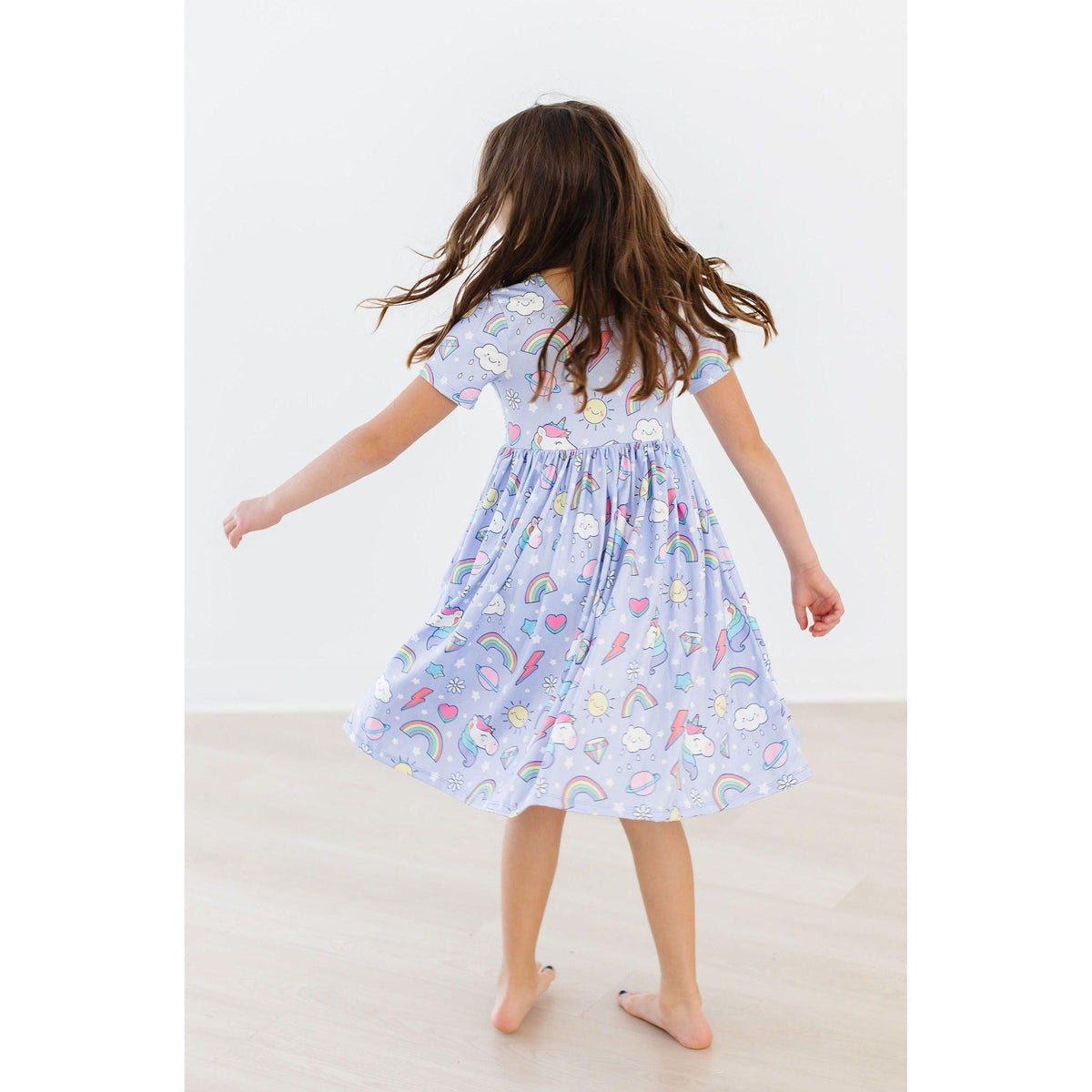 Galactic Unicorns S/S Pocket Twirl Dress