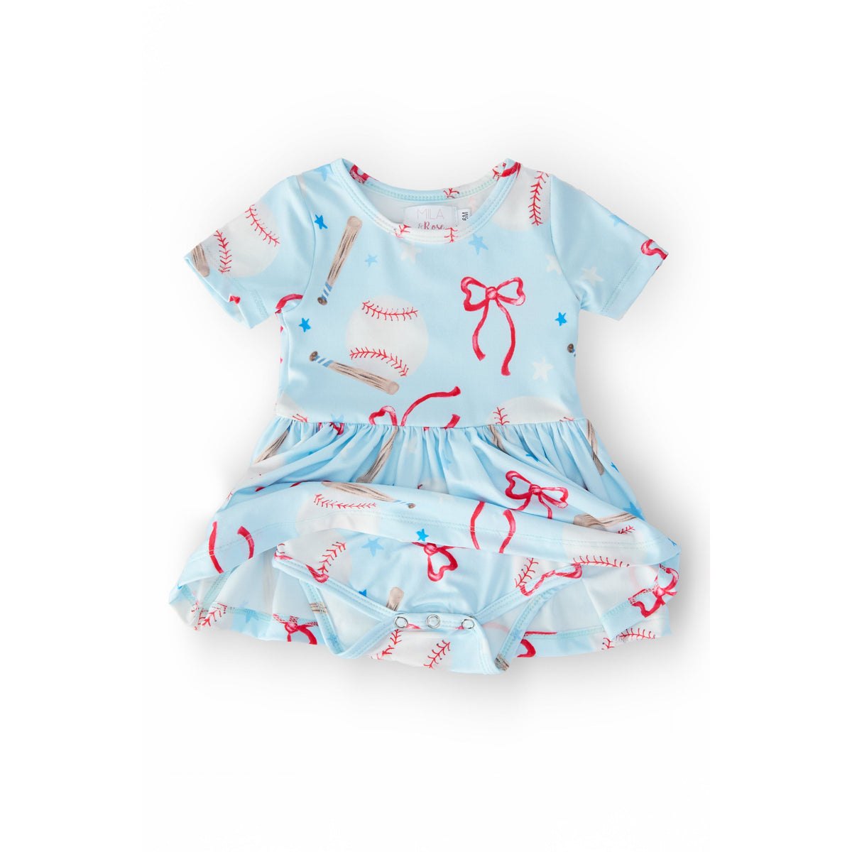 Grand Slam Glam S/S Twirl Bodysuit
