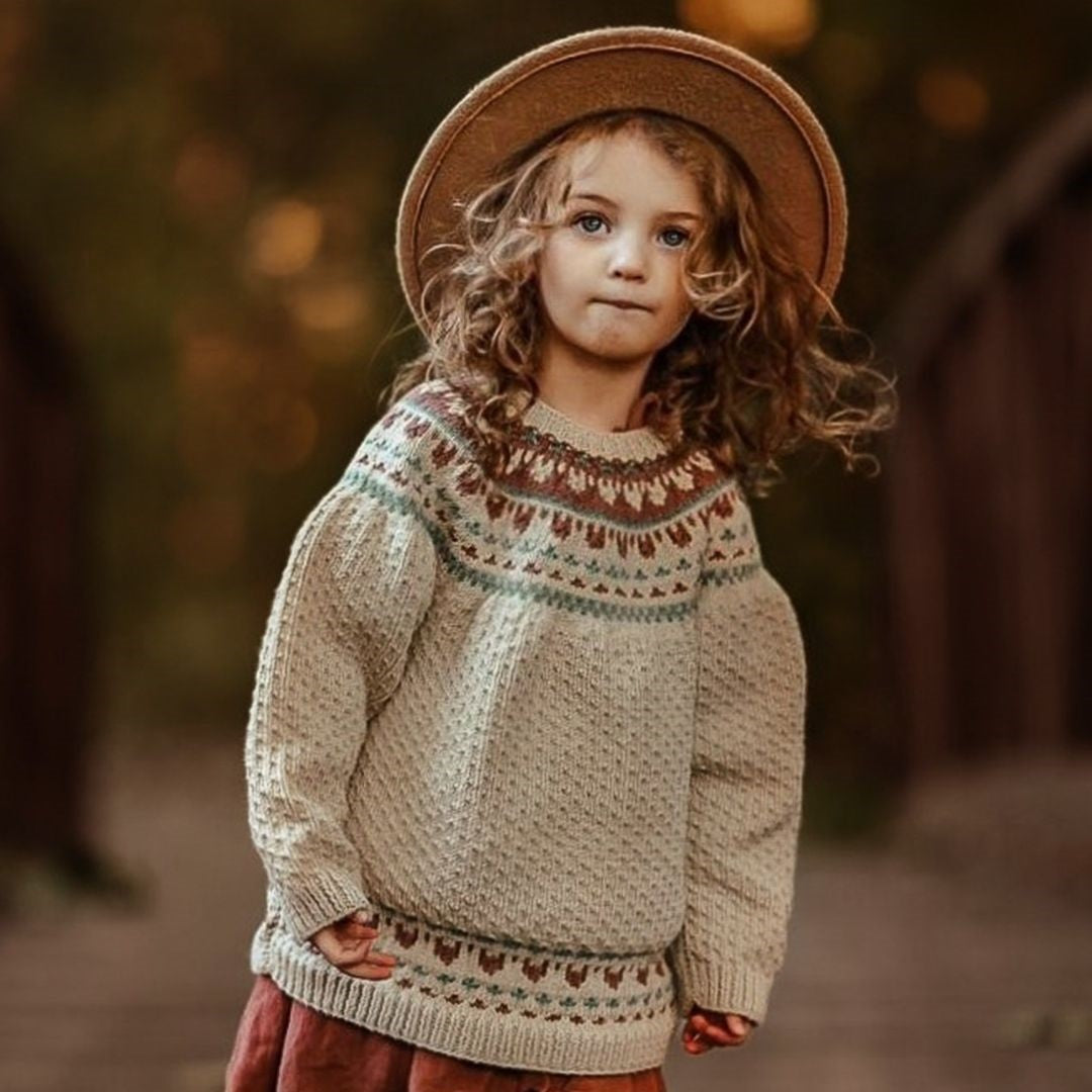 Unisex Nordic-Inspired Pullover