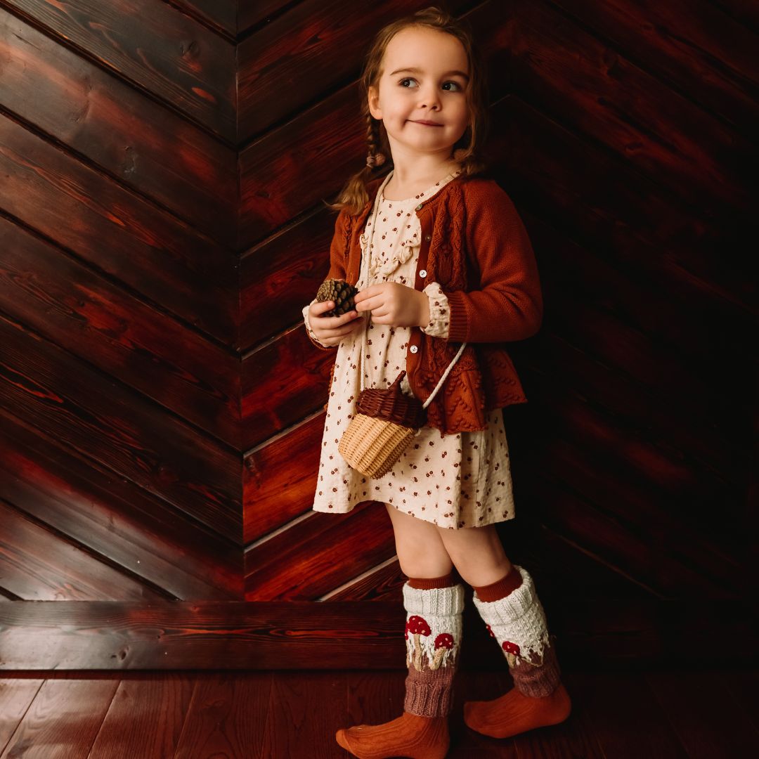 Mushroom Leg Warmers - In Stock