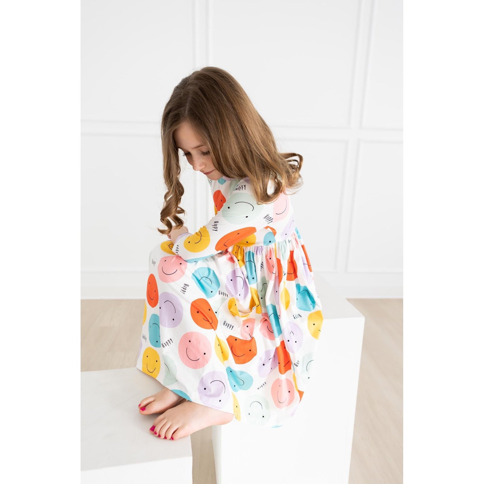 Happy Days 3/4 Pocket Twirl Dress
