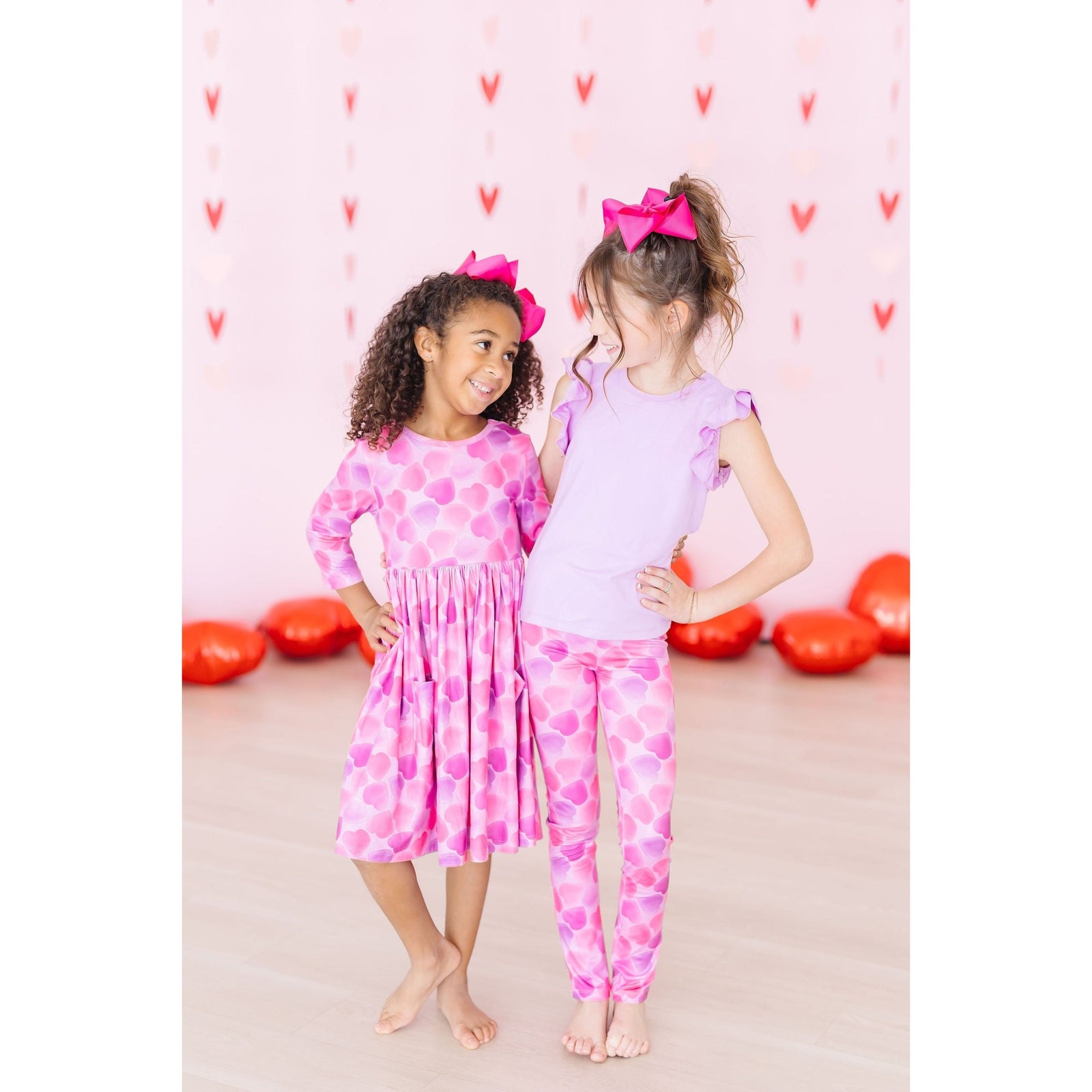 Happy Heart Day Leggings