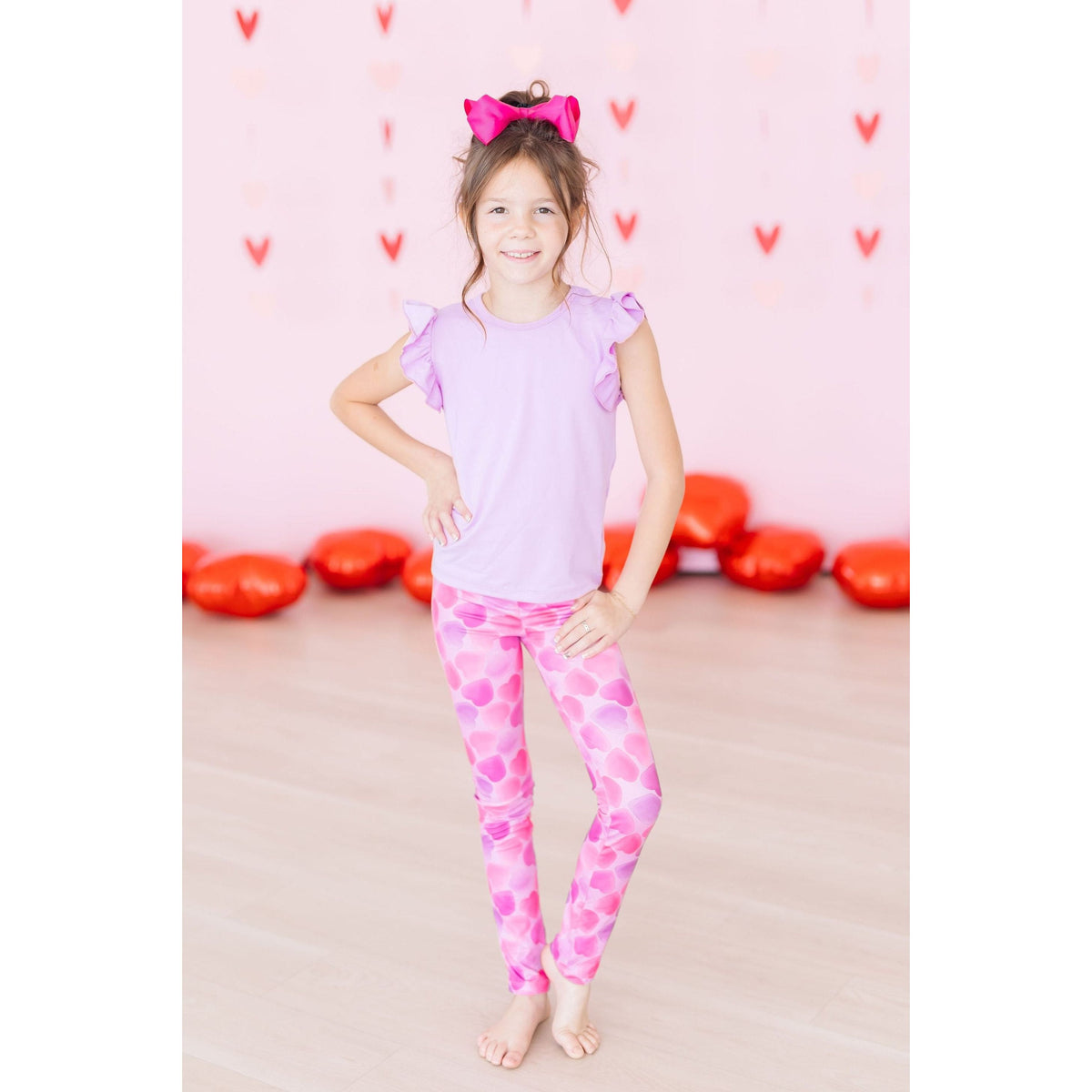 Happy Heart Day Leggings