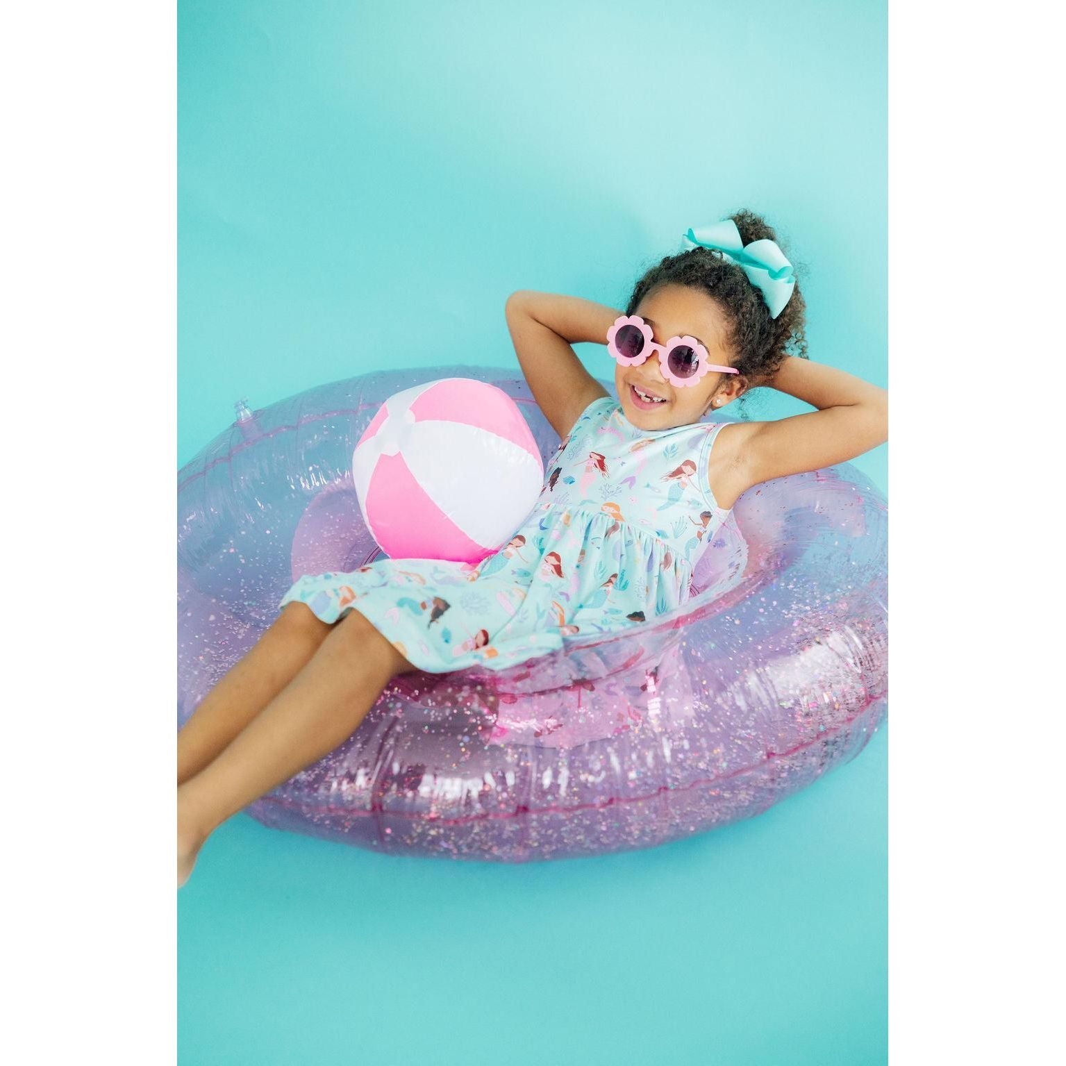 Happy as a Clam Tank Twirl Dress