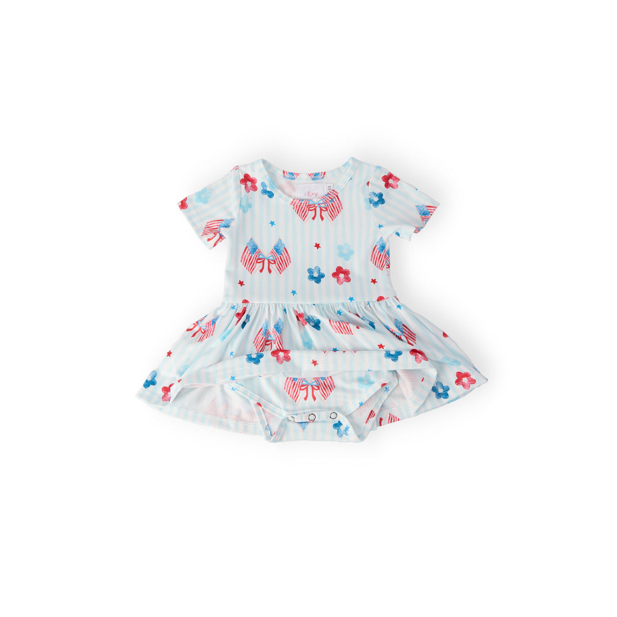 Home of the Brave S/S Twirl Bodysuit