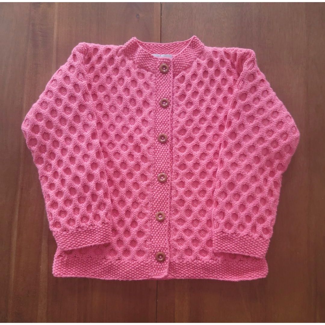 Honeycomb Cardigan - In Stock
