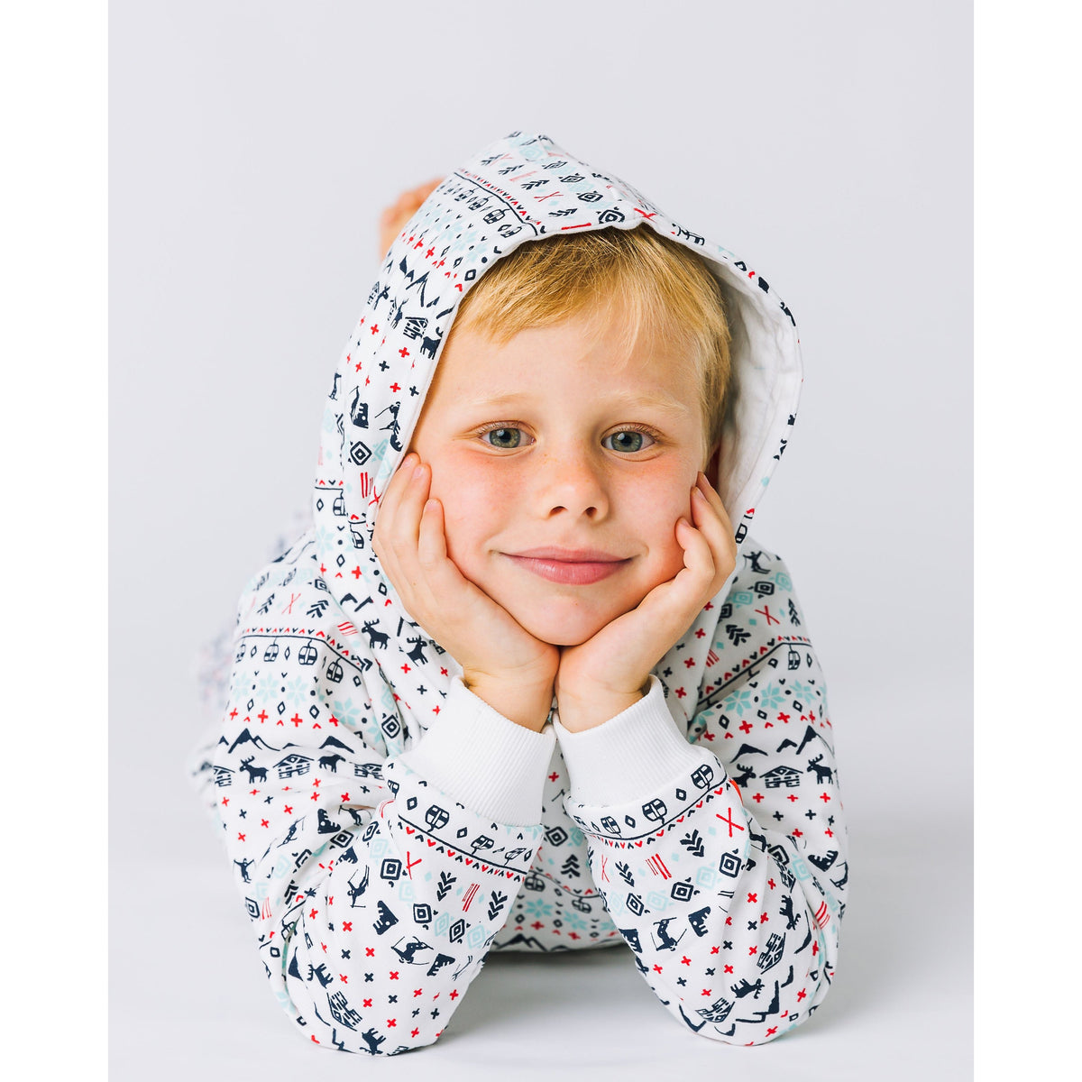 The Organic Hoodie Sweatshirt [Ski Club]